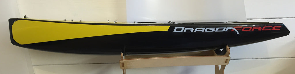 DF65 Half Length Hull & Deck Sticker With Sail Number on Deck Sticker V1 - V5