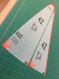 DF65 A+ Suit with numbers applied