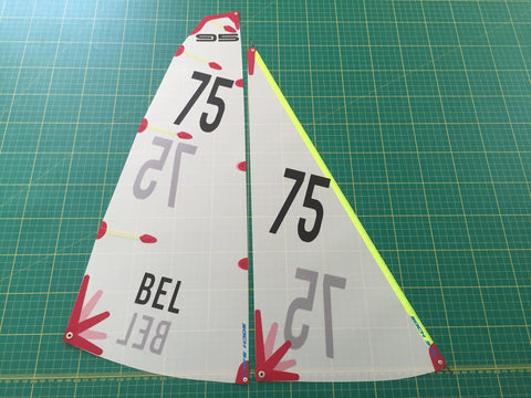 DF95 D Suit with numbers applied